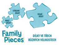 Puzzle Family Puzzle: Deer Family 350 dielikov image 2