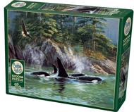 Puzzle Orcas 1000 image 2