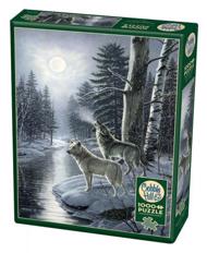 Puzzle Wolves by Moonlight image 2