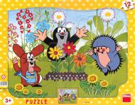Puzzle Mole gardener 12 parts