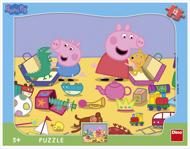 Puzzle Peppa Pig: Shapes 12 pieces