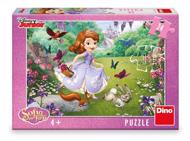 Puzzle Prinzessin Sofia auf einem Spaziergang aus 24 Teilen