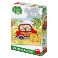 Puzzle Szafari 24 darab maxi