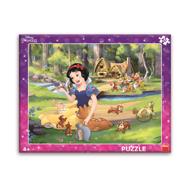 Puzzle Snow White and Animals 40