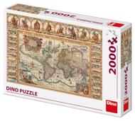 Puzzle Historical Map of the World II image 2