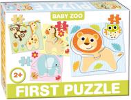 Puzzle 4v1 Baby puzzle állatkert