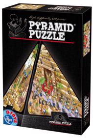 Puzzle Egyptské karikatúry 3D pyramída image 2