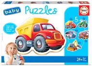 Puzzle Transport pentru copii 4in1