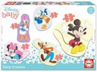 Puzzle 4v1 Bebê Mickey e amigos