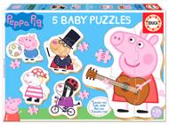 Puzzle 4v1 Baby kolekce: Prasátko Peppa