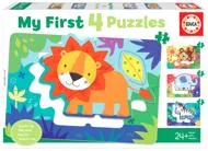 Puzzle Kolekcia Progressive: Zvieratká z džungle