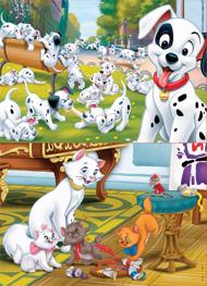 Puzzle 2x25 101 Dalmatins and The AristoCats image 2