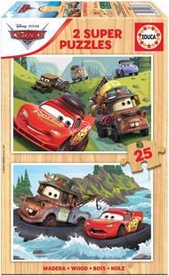 Puzzle 2x25 auta