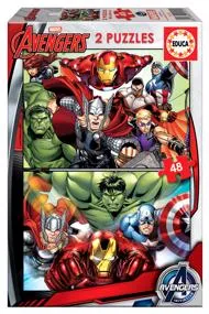 Puzzle 2x48 Avengers