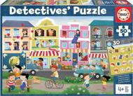 Puzzle Detectives ocupados de la ciudad