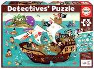 Puzzle Detektywi Piraci Łódź