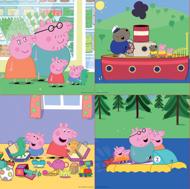 Puzzle 4in1 Peppa Pig image 2