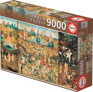 Puzzle Hieronymus Bosch: Der Garten der irdischen Delikatessen image 2