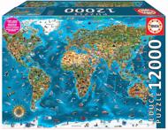 Puzzle Merveilles du monde 12000 image 2