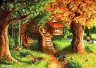 Puzzle Kućica na drvetu