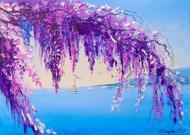 Puzzle Wisteria ved havet