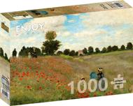 Puzzle Claude Monet: Câmpul de mac image 2