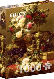 Puzzle Jean-Baptiste Robie: Blomster og frugter image 2