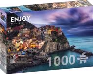 Puzzle Manarola alkonyatkor, Cinque Terre, Olaszország image 2