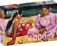 Puzzle Paul Gauguin: Tahitské ženy na pláži image 2