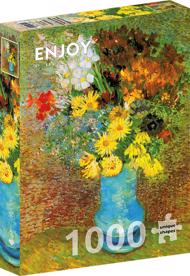 Puzzle Vincent Van Gogh: Vaso con margherite e anemoni image 2