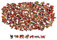 Puzzle Farebný tiger - drevené image 4