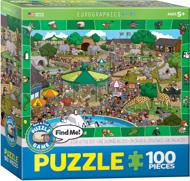 Puzzle Dzień w Zoo 100XXL