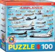Puzzle Samoloty 100XXL