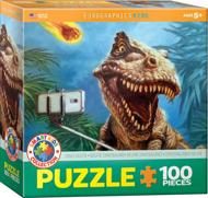 Puzzle Dino szelfi 100 XXL