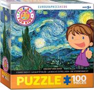 Puzzle Винсент Ван Гог: Звездна нощ 100XXL