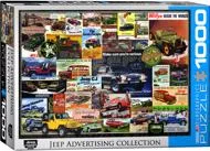 Puzzle Jeep vintage plakater
