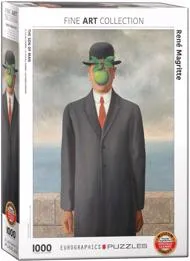 Puzzle Magritte - Fiul omului