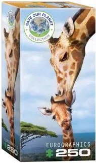 Puzzle Salvați planeta - Girafa 250