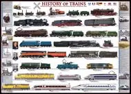 Puzzle Geschiedenis van trein 500 XXL