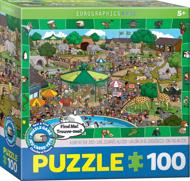 Puzzle Une journée au zoo 100XXL image 2