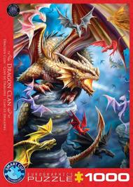 Puzzle Anne Stokes: Clan des dragons image 2