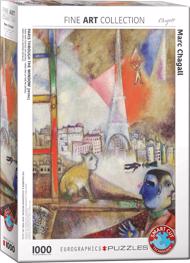 Puzzle Chagall: Paris Through the Window image 2