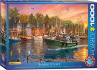 Puzzle Davison: Harbor sunset image 2