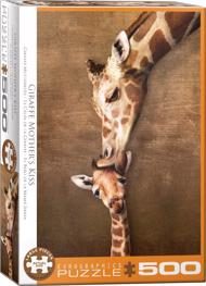 Puzzle Giraffe Mother's Kiss 500 XXL image 2