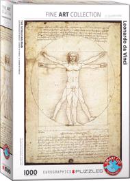 Puzzle Léonard de Vinci: homme de Vitruve image 2