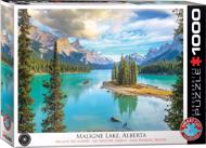 Puzzle Maligne Lake, Alberta image 2