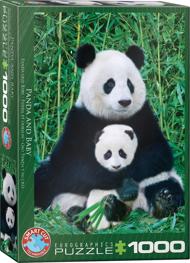 Puzzle Panda și pui image 2