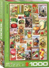 Puzzle Grøntsager, samling af frøkatalog image 2