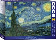 Puzzle Vincent van Gogh: Hviezdna noc image 2