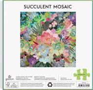 Puzzle Fém: Succulent Mosaic image 2